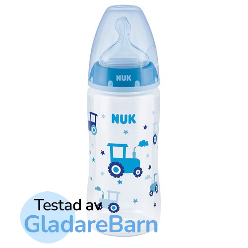 NUK nappflaska First Choice+ Bottle 300 ml, blå